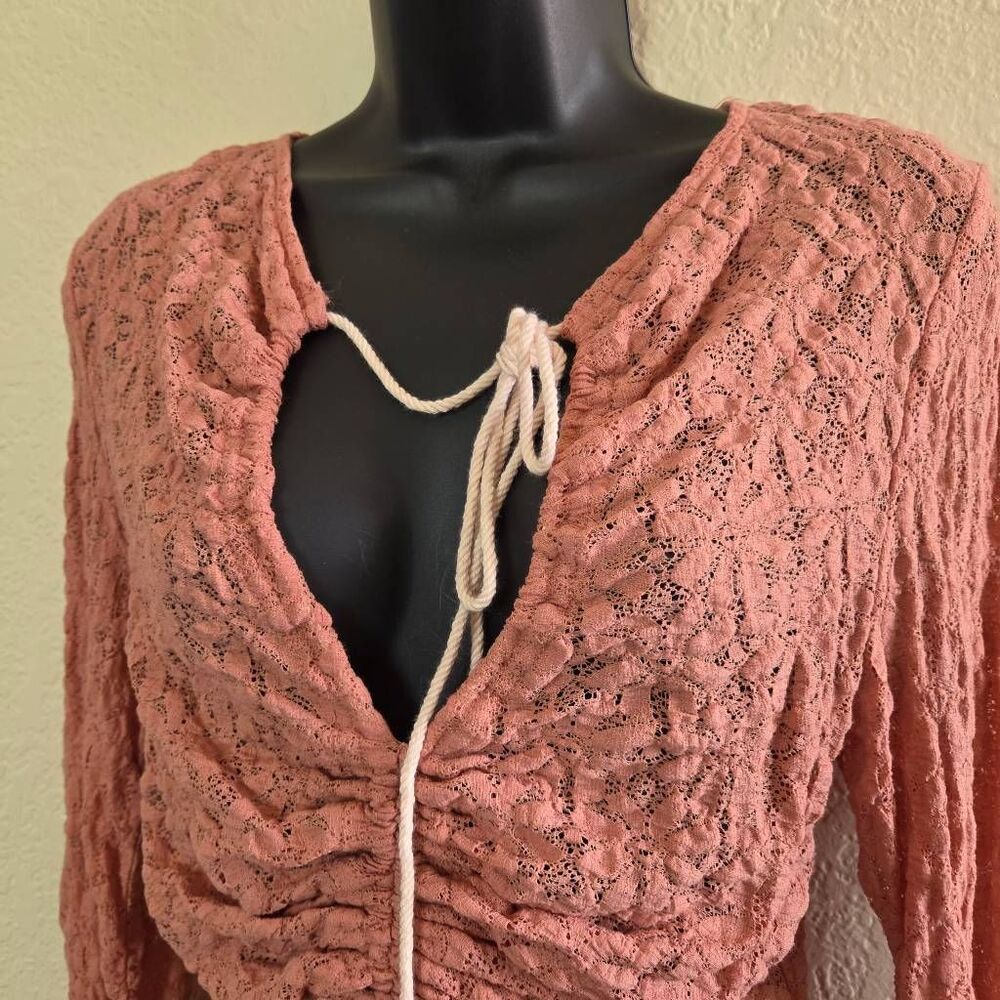 Free People Lilah Lace Blouse - Picture 3 of 8